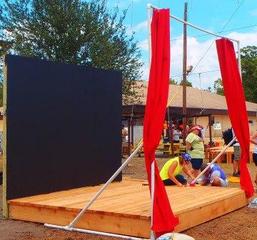 Stage curtain